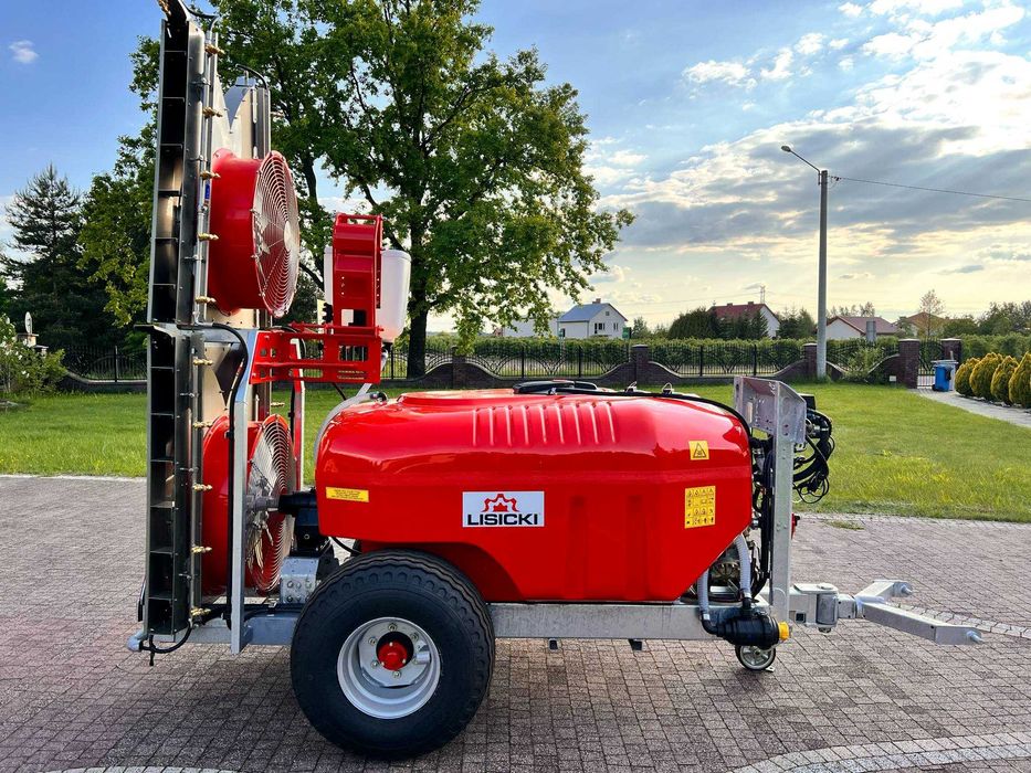 Opryskiwacz Sadowniczy Dwuwentylatorowy 1500L Arag rozwadniacz LISICKI