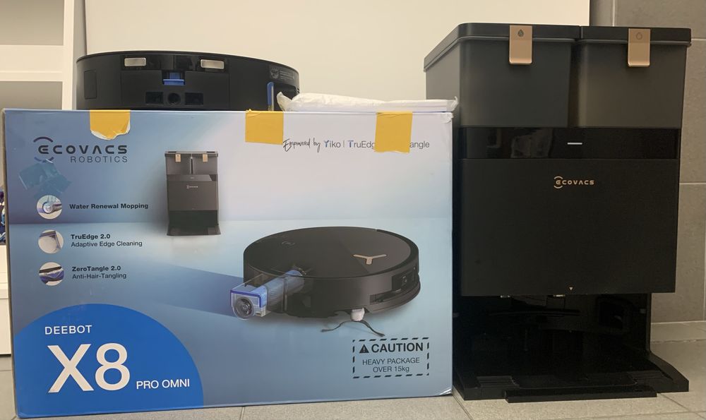 Ecovacs Deebot X8 Pro Omni robot sprzątający stacja