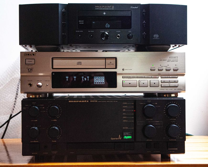 Marantz, Thule, Denon, Pioneer, YAMAHA,  Sony,   + cd sa player