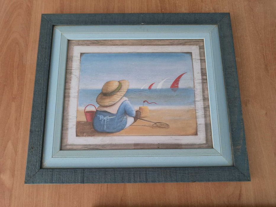 Vende-se quadros decorativos praia