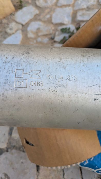 Panela de escape kawasaki KHI K 373