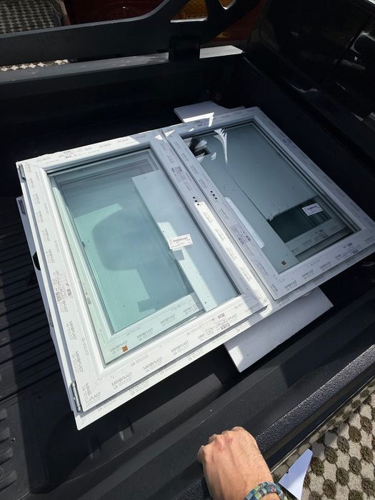 Okna 4 szt 146x113 nowe