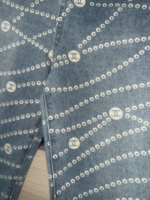 Spodnie jeansowe chanel