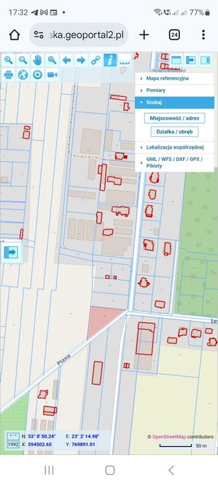 sprzedam działkę z zabudową mieszkaniową i usługową