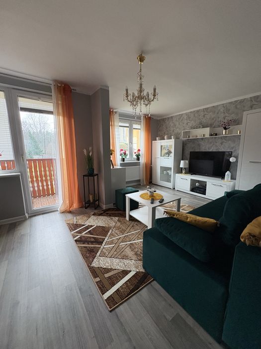 Przestronne mieszkanie Łoźnik, gm. Pieniężno 59m2