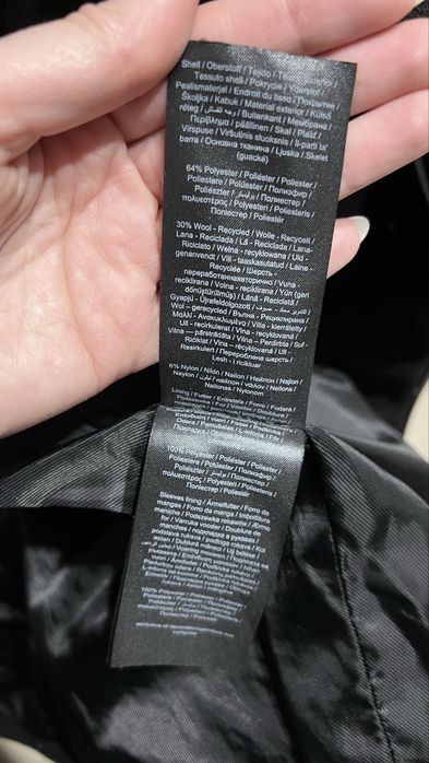 Płaszcz czarny Vero Moda