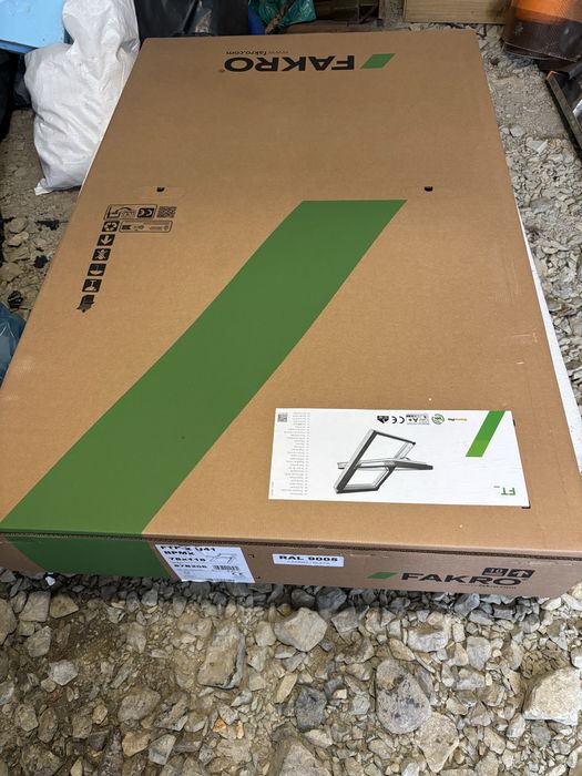 Okno dachowe Fakro 78x118 FTP-X U41 BMPX Ral 9005