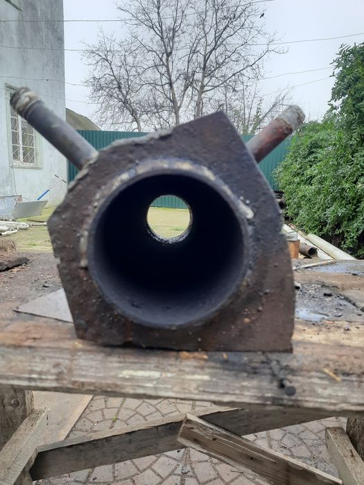 Боллер на дымоход,  теплообменник.