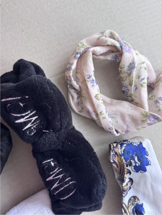 Набір повʼязка для волосся, солоха, ободки, бігудь