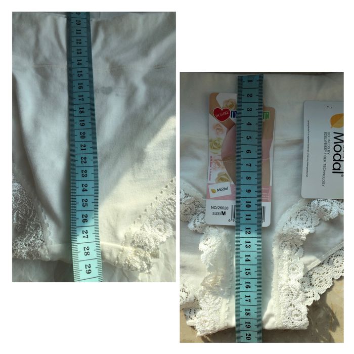 Majtki modalne kremowe M DC Girl