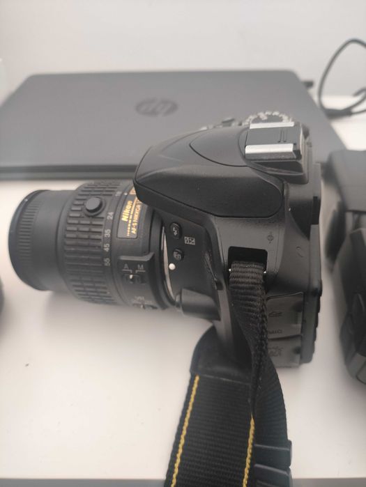 Nikon D3300 + Tamron 18-200 + flash + acessórios