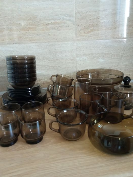 Duralex ciemny brąz