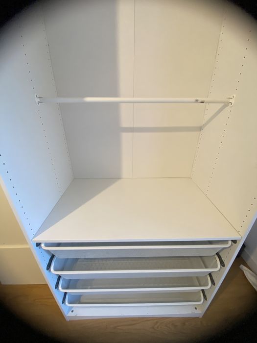 Roupeiro branco Ikea 2,36x57