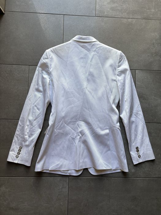 Marynarka dolce & gabbana white stocholm luxury trendy