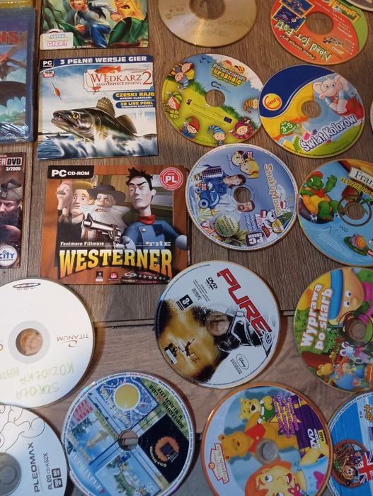 Płyty z grami dla dzieci
