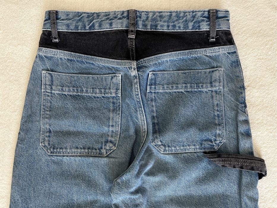 Джинси bershka і carpenter прямого крою straight wide leg прямі