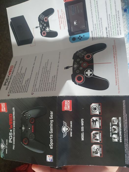 Comando com entrada USB