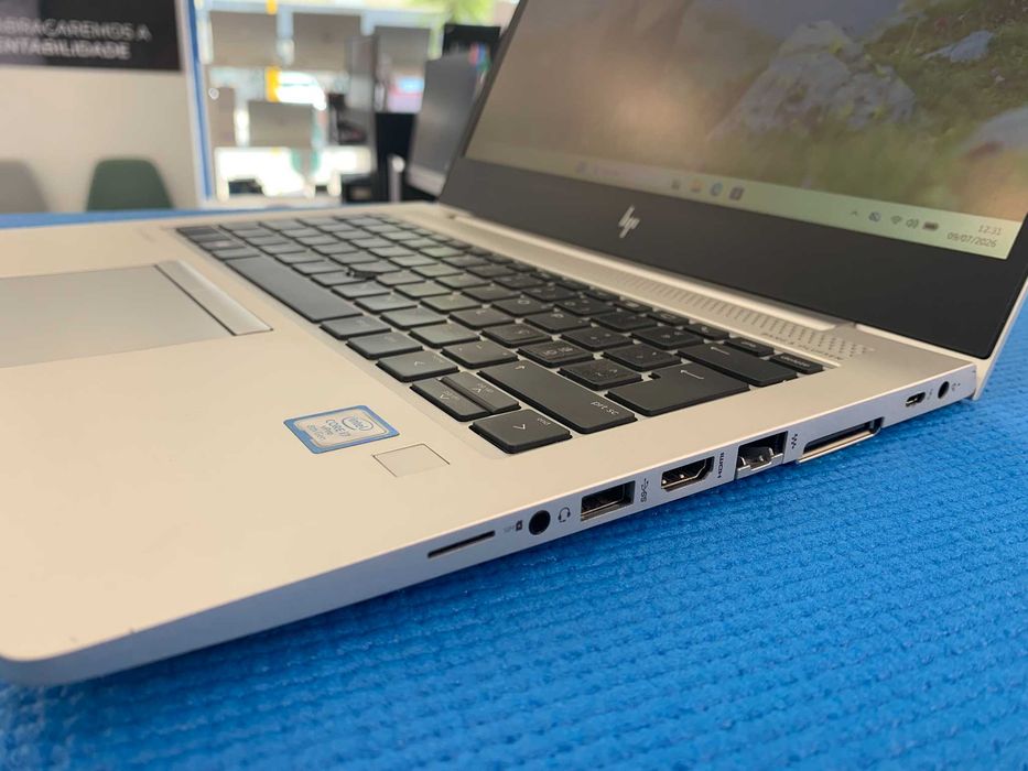 HP EliteBook 830 G6 13.3" Ecrã Tátil | i7-8565U | Elegância, Potência e Produtividade | Loja Física e Web Site