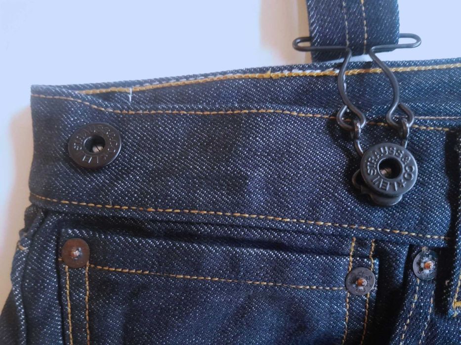 Jeans Levis 201 z szelkami. Unikat. Nowe.