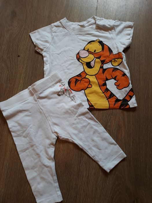 Zestaw t-shirt i leginsy tygrysek