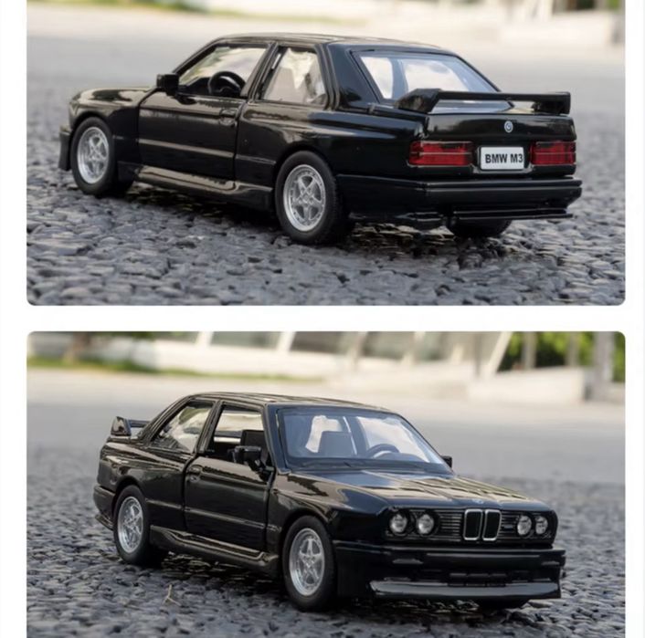 Металева модель BMW M3 (E30) 1987. Двері відкриваються!