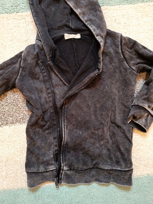 Dekatyzowana bluza hm w stylu motocyklowym