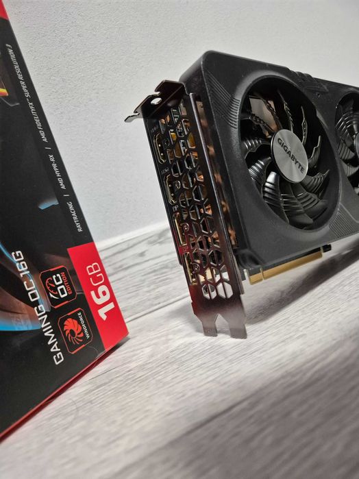 ігрова відеокарта RX7600XT 16GB Gigabyte Gaming OC пломба. Trade-IN