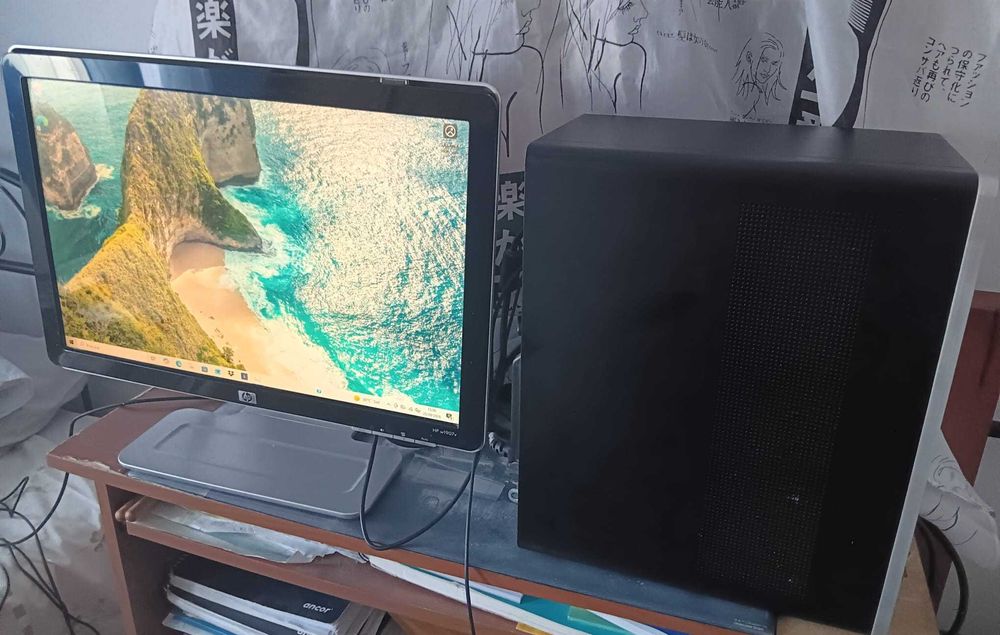 Computador Completo HP Pavilion + Monitor HP 19" | Totalmente Formatado