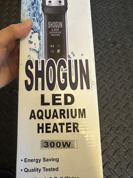 Grzałka do akwarium shogun led 300w nowa