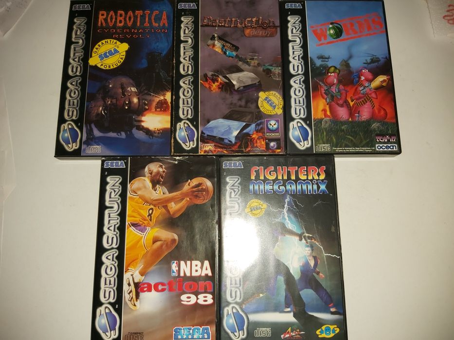 Jogos SEGA SATURN diversos