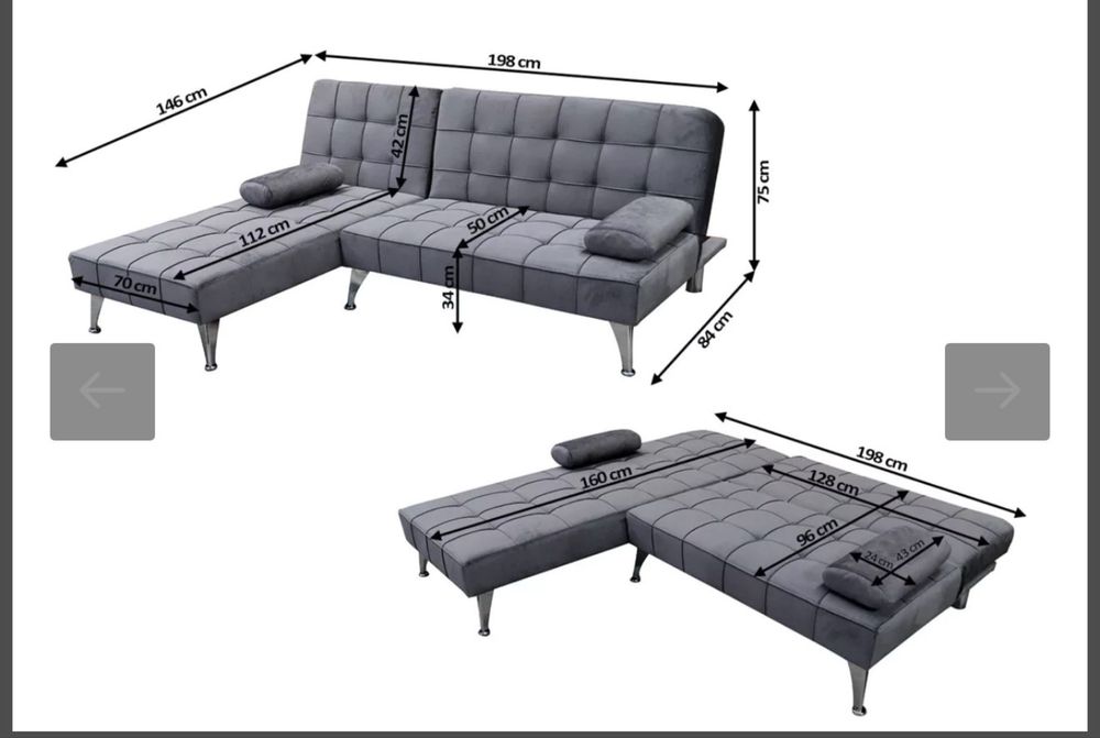 Sofá Cama Chaise Longue