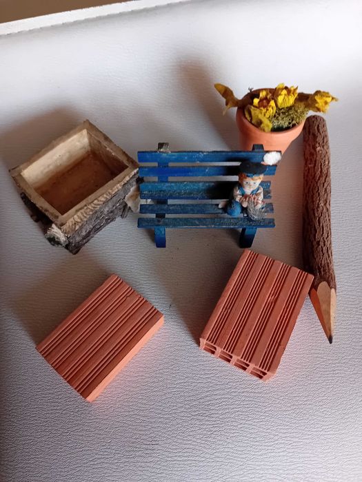 Conjunto objetos decoração