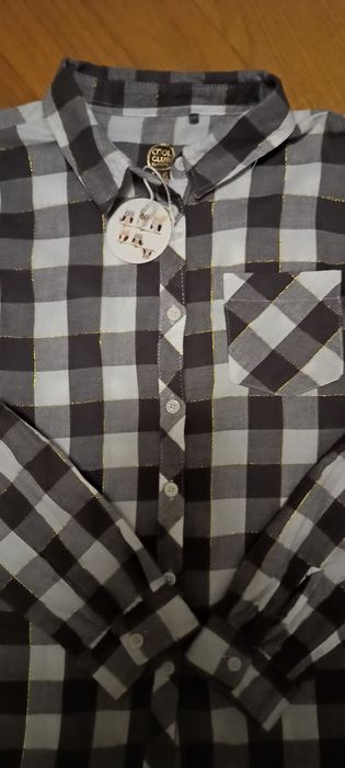 Koszula w kratę Cool Club 146