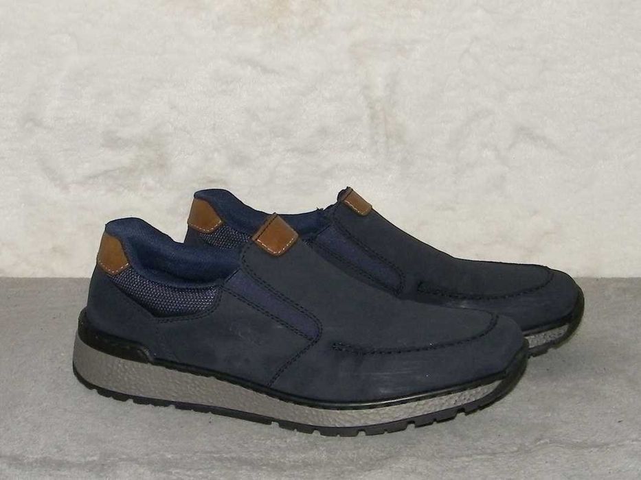 RIEKER Antisress - Extra Wide - BUTY WSUWANE - rozm. 42 - Jak Nówki !!!
