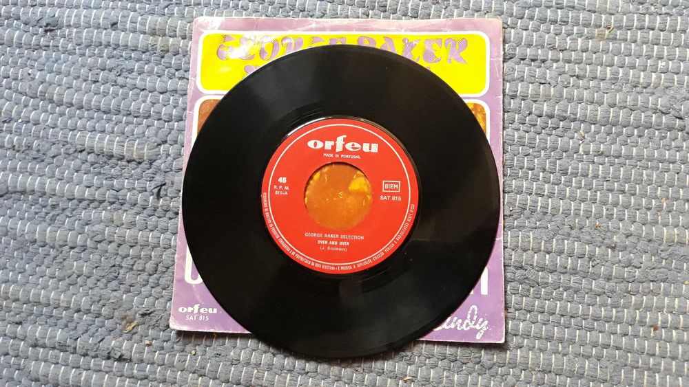 George Baker Selection - Over and over - vinil single - portes incl.