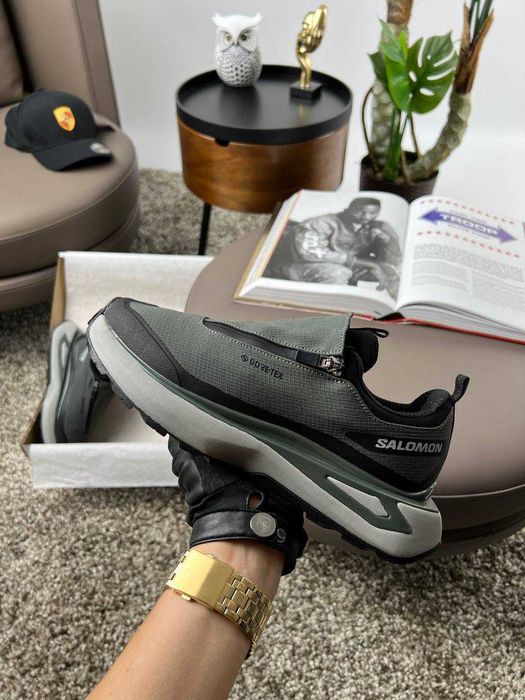 !SALE! Salomon Odyssey ELMT Advanced GTX Khaki Grey 41 42 43 44 45