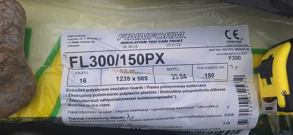 Styrodur Finnfoam XPS FL-300  2 płyty