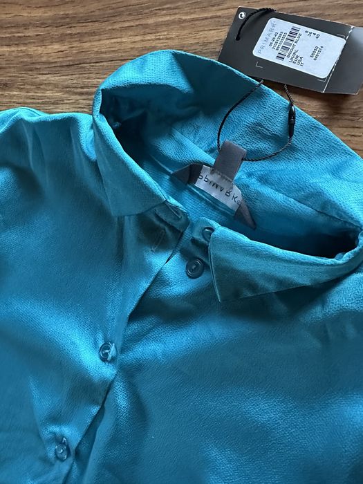 Turkusowa niebieska koszula primark nowa z metką 36