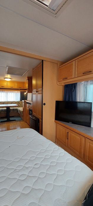 Караван кемпінги будинок на колесах кемпінг автодом причіп дача