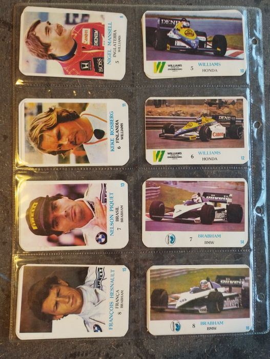 Coleção de calendários de 1986