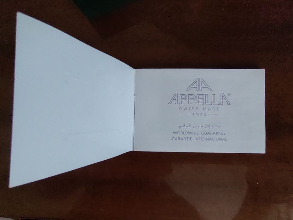 Годинник наручний чоловічий "Appella" (Швейцарія)