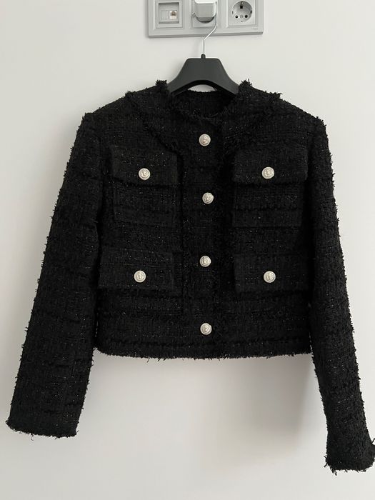 Твидовый жакет Balmain