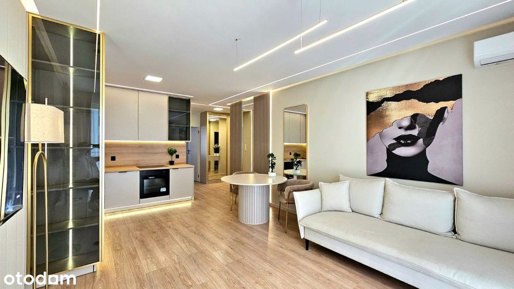 Nowoczesne, nowe, 3-pokojowe mieszkanie z balkonem, klimatyzacja