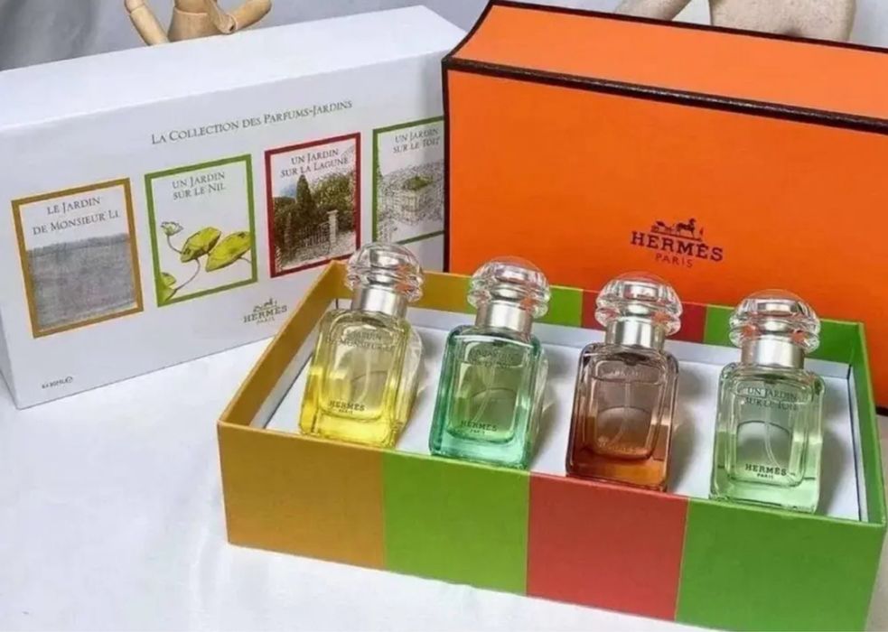 Подарунковий набір парфумів Hermes Jardins 4×30 мл