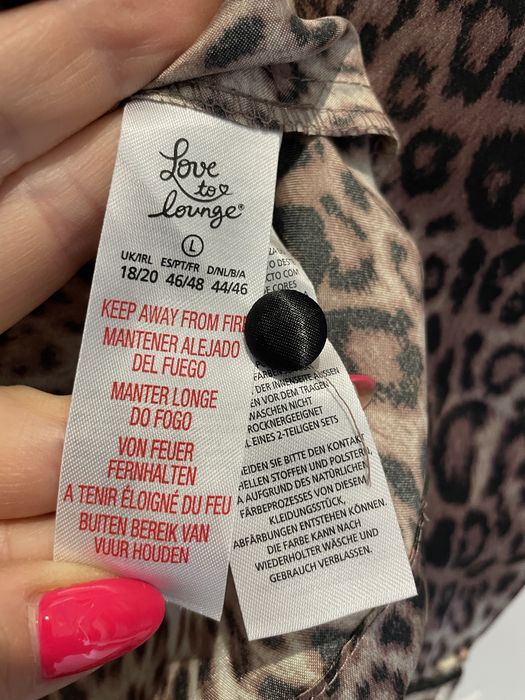 Koszula satynowa nocna