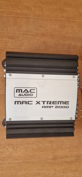 Amplificador e Subwoofer Mac Xtreme 2000
