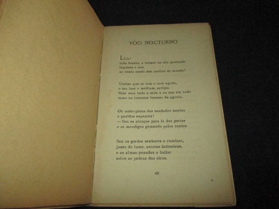 Livro Sete Luas António de Sousa Poemas