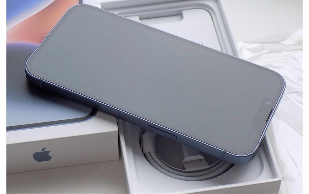 Iphone 14 blue stab idealny