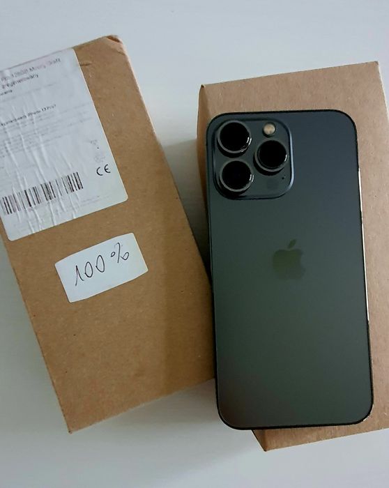 IPhone 13 pro, jak z fabryki , gwarancja ISpot,  128 GB , Grafit