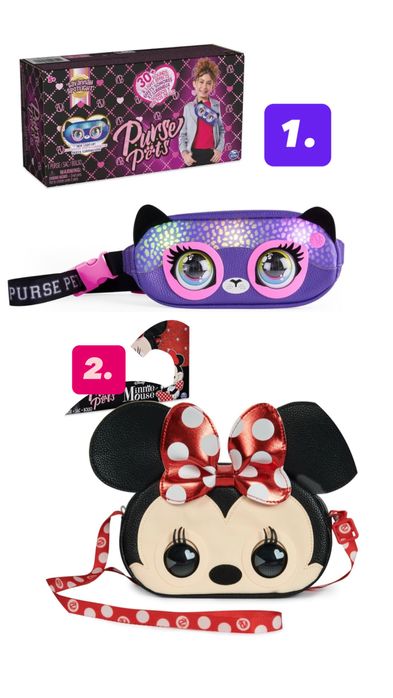 Purse Pets Savannah  Minnie Mouse інтерактивна сумка